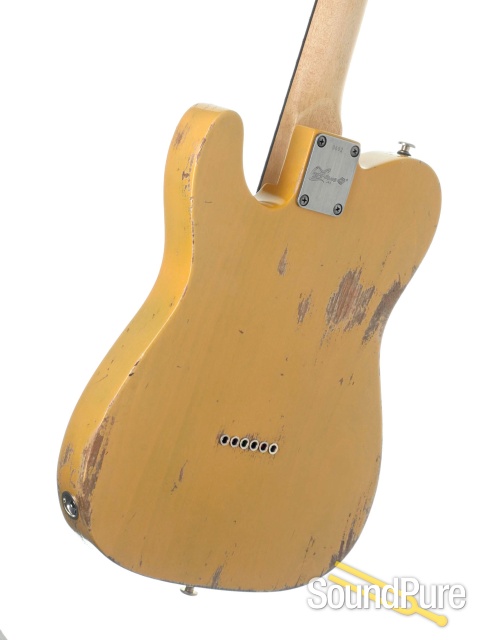 Luxxtone Choppa T HH Butterscotch Electric Guitar #0692 — image 3