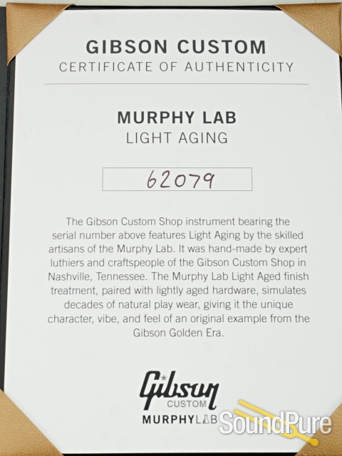 Gibson '56 LP Goldtop WW Spec Murphy Lab #6 2079 - Used — image 5