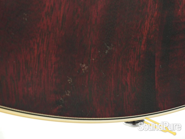 Collings CL Deluxe Aged Oxblood Guitar #CL201338 - Used — image 8