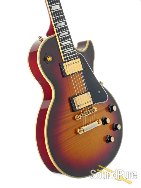 Gibson CS Les Paul Custom "Tri-Burst" Guitar #011498 - Used — image 2