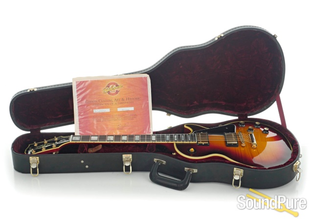 Gibson CS Les Paul Custom "Tri-Burst" Guitar #011498 - Used — image 6