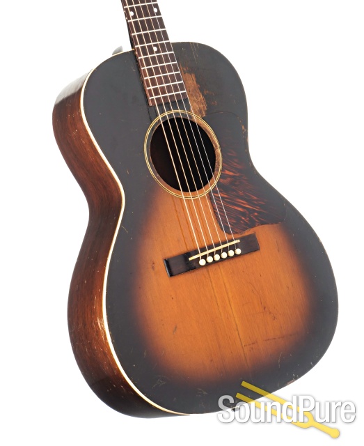 Gibson 1938 L-00 Sunburst Acoustic Guitar #2161 - Used — image 2