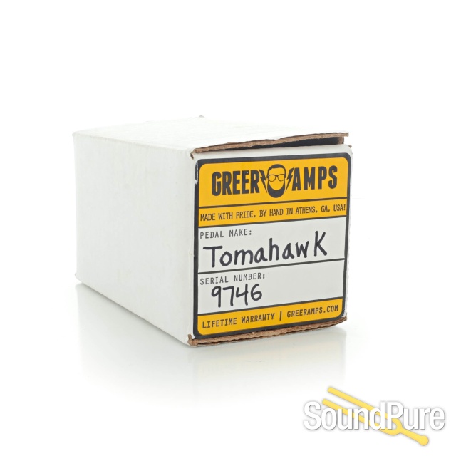 Greer Amps Tomahawk Overdrive Effects Pedal - Used — image 2