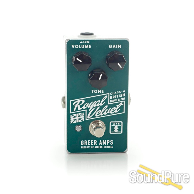 Greer Amps Royal Velvet OD & Preamp Effects Pedal - Used — image 1