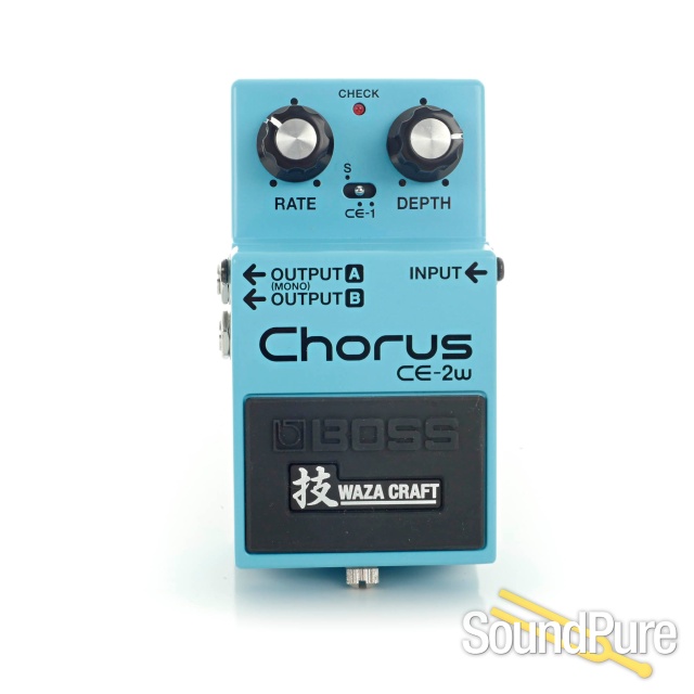 Boss CE-2W Waza Craft Chorus EXP Effects Pedal - Used — image 1