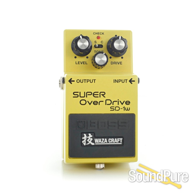 Boss SD-1w Waza Craft Super Overdrive Effects Pedal - Used — image 1