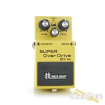 Boss SD-1w Waza Craft Super Overdrive Effects Pedal - Used Boss SD-1w Waza Craft Super Overdrive Effects Pedal - Used