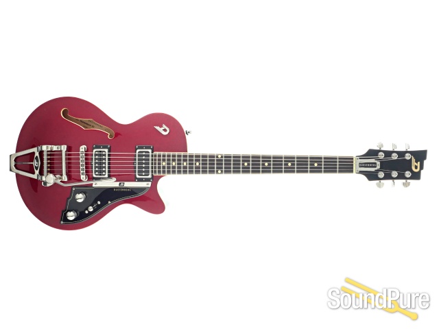 Duesenberg Starplayer TV Red Sparkle Semi-Hollow #231167 — image 8
