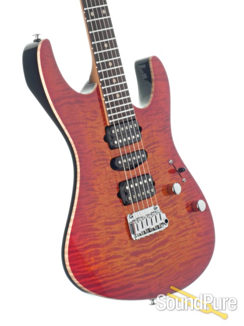 Suhr Modern Plus Fireburst Electric Guitar #68911 — image 2