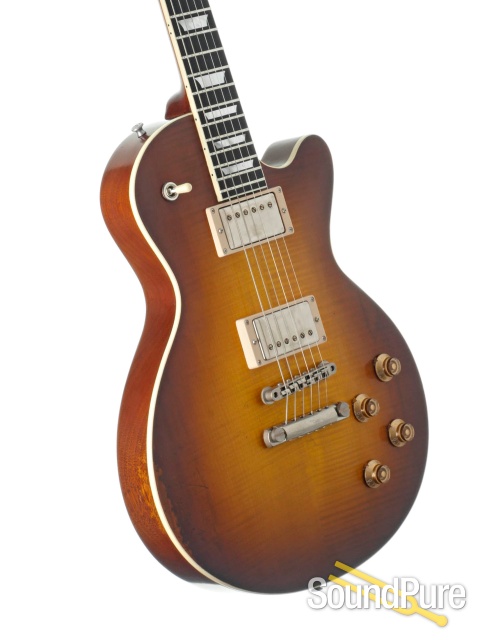 Eastman SB59/V-GB Antique Gold Burst Guitar #12757534 — image 2