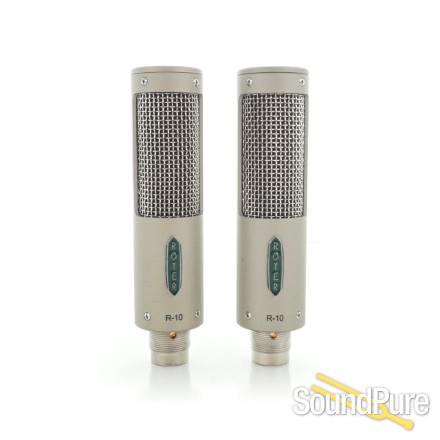 Royer Labs R-10 Ribbon Microphone Matched Pair - Used — image 1
