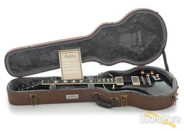 Eastman SB59/V-BK Black Varnish Electric Guitar #12756498 — image 6