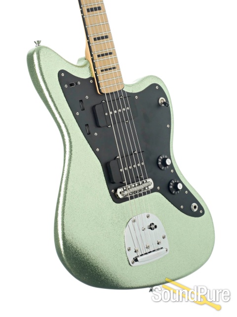 Mario Guitars Jazz Coke Bottle Green Electric Guitar #523825 — image 2
