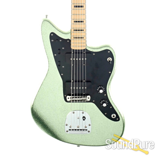 Mario Guitars Jazz Coke Bottle Green Electric Guitar #523825 — image 1
