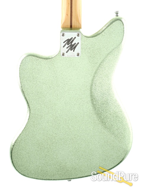 Mario Guitars Jazz Coke Bottle Green Electric Guitar #523825 — image 5