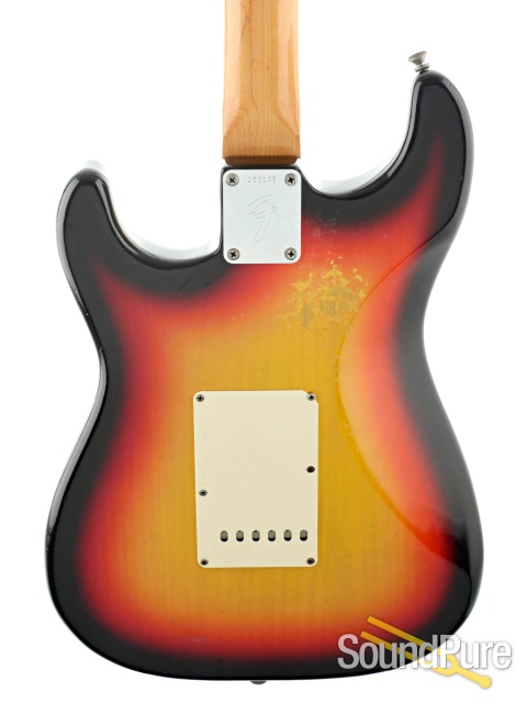 Fender 1966 Stratocaster 3-Color Sunburst #166149 - Used — image 5