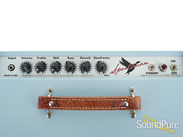 Carr Amplifiers Sportsman 19W 1x12 Combo Amp - Sonic Blue — image 2