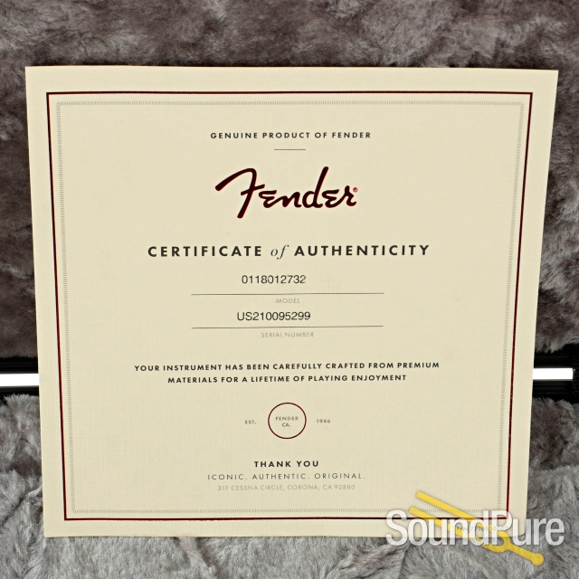 Fender AM Ultra Stratocaster Mocha Burst #US210095299 - Used — image 5