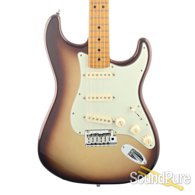 Fender AM Ultra Stratocaster Mocha Burst #US210095299 - Used — image 1