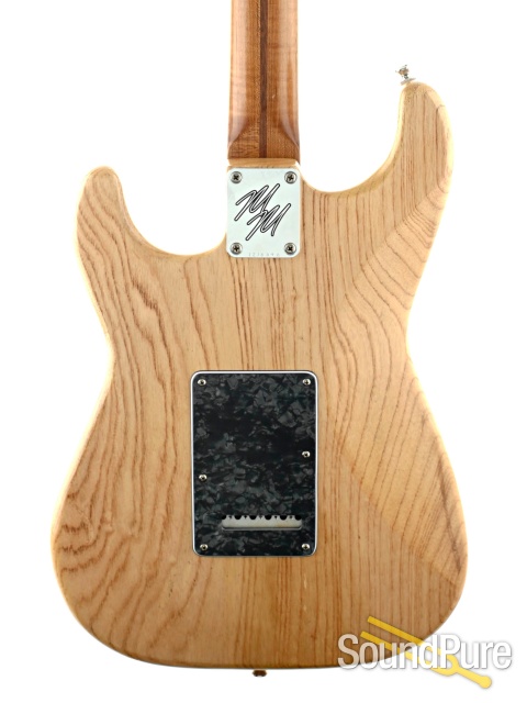 Mario Guitars S-Style Trans Natural Guitar #1218392 - Used — image 4