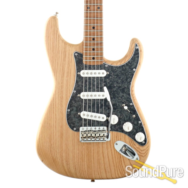 Mario Guitars S-Style Trans Natural Guitar #1218392 - Used — image 1