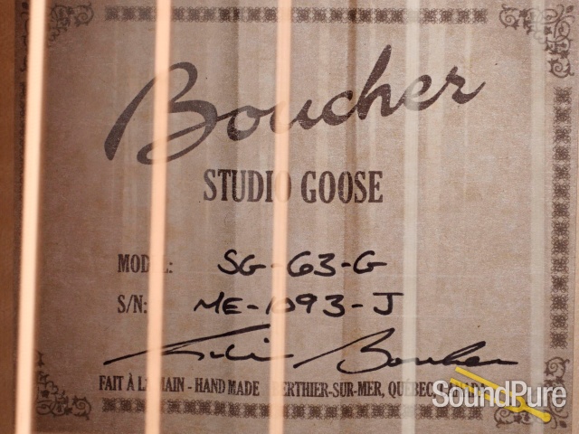 Boucher SG-63-G Acoustic Guitar #ME-1093-J — image 7