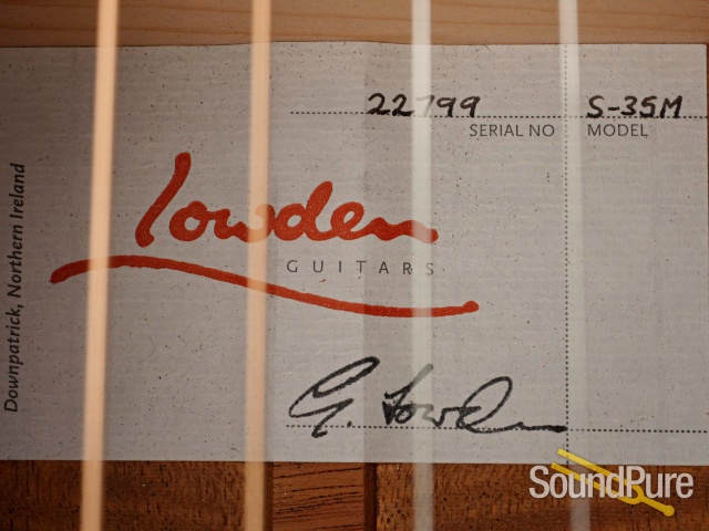 Lowden S35M Acoustic Guitar #22799 - Used — image 4