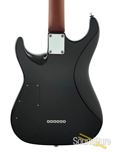 Suhr Standard Carve Top Trans Charcoal Burst Guitar #67154 — image 5
