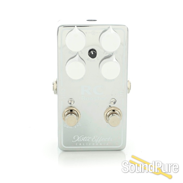 Xotic Effects RC Booster Scott Henderson Chrome Pedal - Used