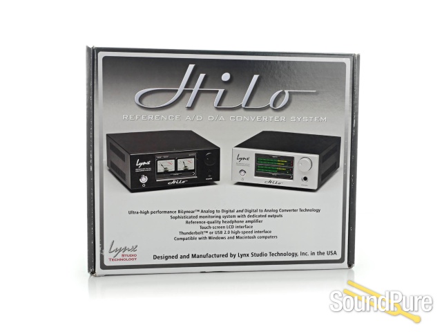 Lynx Hilo Reference A/D D/A TB3 System (Black Finish) - Used — image 2