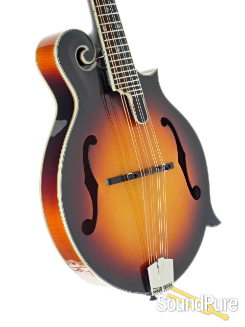 Eastman MD815-SB Addy/Flame Maple F-Style Mandolin #N2205920 — image 2