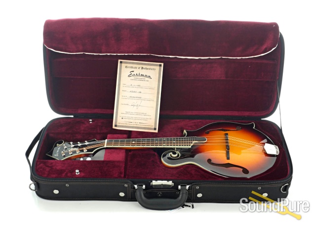 Eastman MD815-SB Addy/Flame Maple F-Style Mandolin #N2205920 — image 4