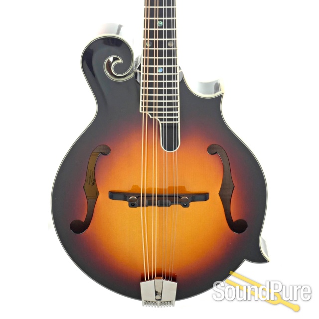 Eastman MD815-SB Addy/Flame Maple F-Style Mandolin #N2205920 — image 1