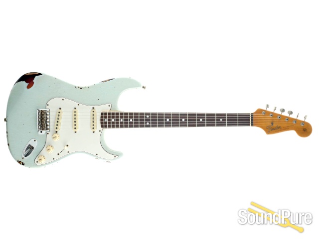 Fender CS '65 Heavy Relic Strat Guitar #CZ541568 - Used — image 5