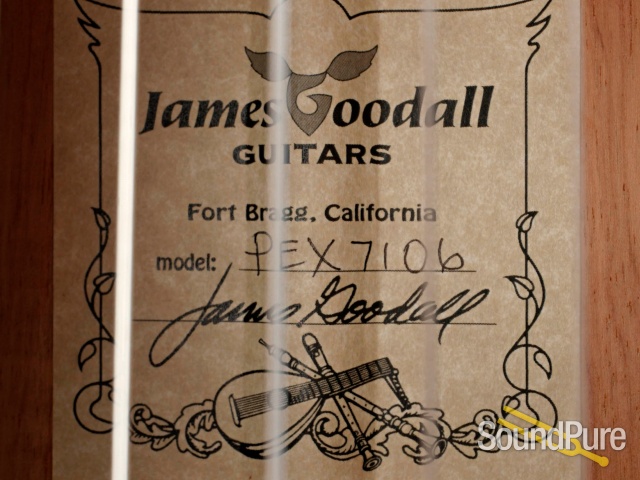 Goodall Palo Escrito Crossover Nylon String Guitar #7106 — image 7