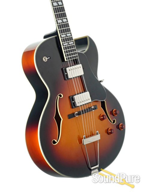 Eastman AR372CE-SB Archtop Electric Guitar #L2100024 - Used — image 2