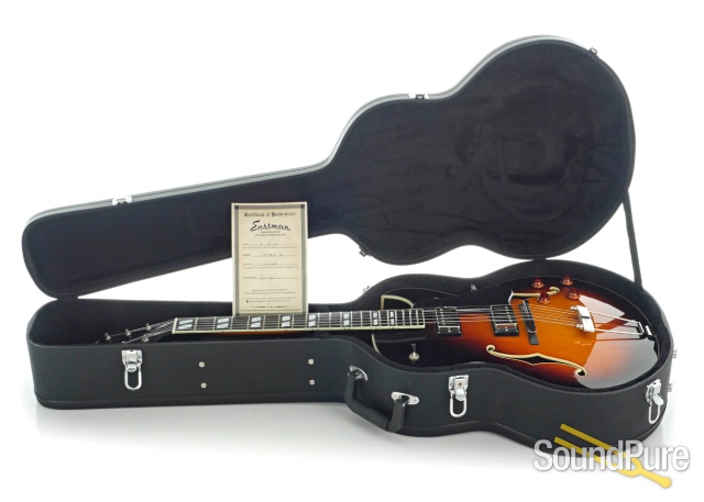 Eastman AR372CE-SB Archtop Electric Guitar #L2100024 - Used — image 6
