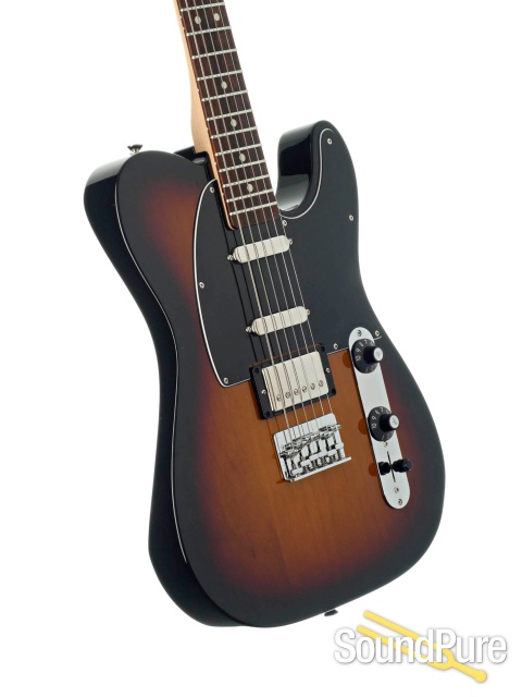 Fender Black Top Baritone T 3-Tone Burst #MX13341145 - Used — image 2