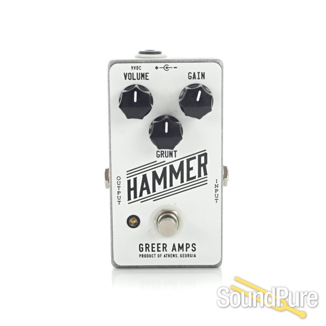 Greer Amps Hammer Distortion/Fuzz Pedal - Used — image 1