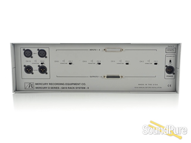 Mercury G810 10-space 500 Series Rack Chassis - Used — image 6