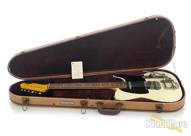 Nash T-63 Bigsby Olympic White Electric Guitar #SSG-1 - Used — image 6