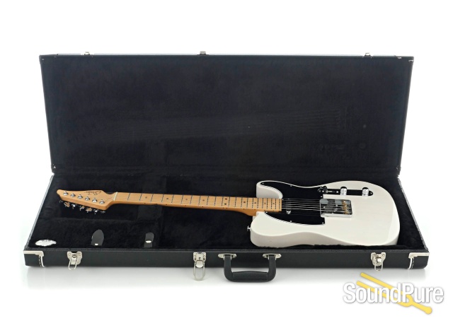 Suhr Classic T Trans White Electric Guitar #JS5T9R - Used — image 4
