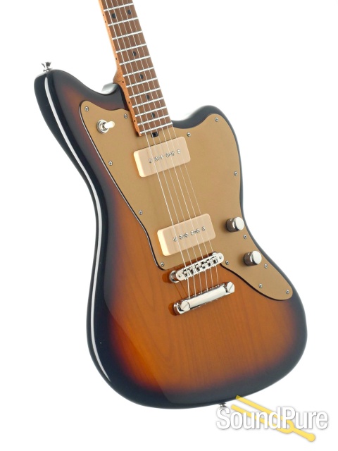 Tuttle J-Master 2-Tone Burst Electric Guitar #715 - Used — image 2
