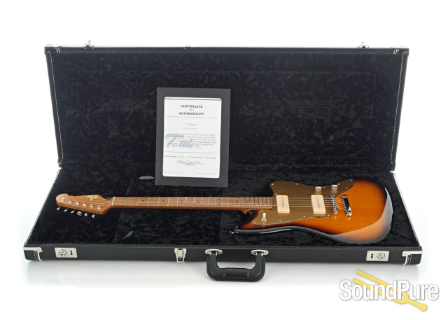 Tuttle J-Master 2-Tone Burst Electric Guitar #715 - Used — image 4
