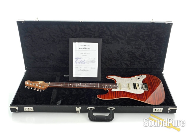 Tuttle Tuned Bent Top S HSS Bengal Guitar #831 - Used — image 6