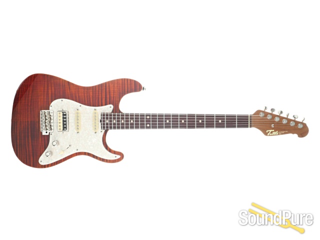 Tuttle Tuned Bent Top S HSS Bengal Guitar #831 - Used — image 9