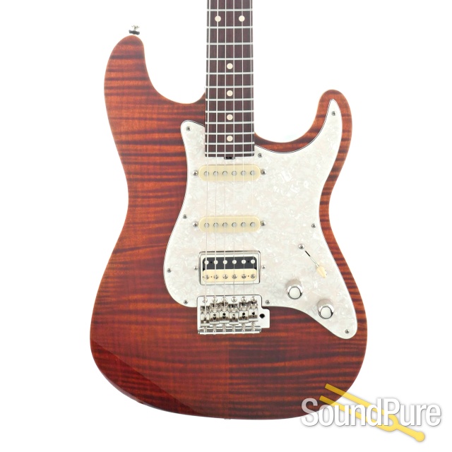 Tuttle Tuned Bent Top S HSS Bengal Guitar #831 - Used — image 1