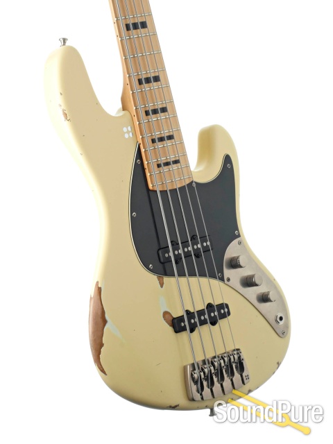 Sandberg California II TT Creme 5-String Bass #42242 — image 2