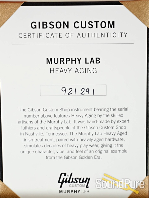 Gibson CS Murphy Lab '59 Les Paul Guitar #921291 - Used — image 5