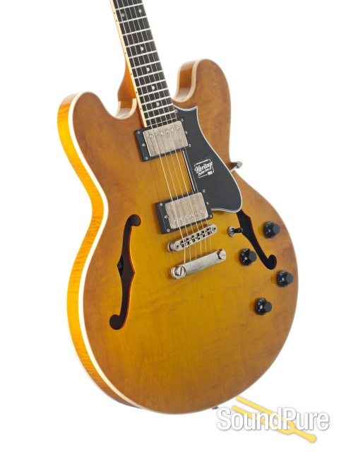 Heritage H-535 AA Dirty Lemon Burst Guitar #AN30108 - Used — image 2
